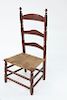 Nantucket Ladder Back Side Chair, early 19th Century