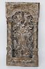 Early 19th Century Spanish Retablo of Madonna and Child Relief Plaque