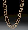 Cartier 18k gold modernist necklace