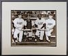 Group of 4 Vintage Historical Baseball Framed Photographs