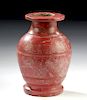 Rare Roman Egyptian Paste Glass Kohl Vessel
