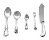 A Group of American Silver Utensils
Various Maker
comprising:12 Gorham King Edward soup spoons12 Gorham King Edward olive forks1 Gorham King Edward ic