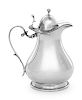 An American Silver Lidded Pitcher
Currier & Roby, New York, NY, Early 20th Century
with hinged top.