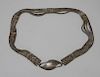Islamic Indo Persian Corded Ceremonial Silver Belt