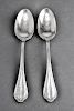 Towle "Paul Revere" Silver Serving Spoons, 2