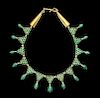 Byzantine 20K+ Gold & Emerald Necklace - ex Christie's