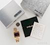Pulsar 18kt Gold "Time Computer" Wristwatch with Box and Papers