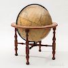 Monumental Floor-standing W.& A.K. Johnston Ltd. 30-inch Terrestrial Globe