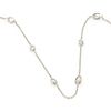 New 7.40ct Diamond By The Yard 14k Necklace 36"