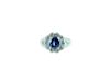 2.89ct Ceylon Sapphire And 2.25ct Diamond