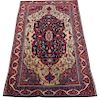 Antique Persian Gold Design Kashan rug