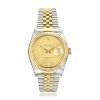 Rolex Datejust Ref. 16233 in 18K Yellow Gold and Stainless Steel