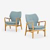 PAIR OF AKSEL BENDER MADSEN FOR BOVENKAMP "LADY" LOUNGE CHAIRS