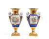 A pair of Paris porcelain vases