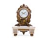 Napoleon III marble mantel clock, Plancho a Paris