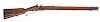 THE ONLY EXTANT REVOLUTIONARY WAR JAEGER RIFLE OF THE HESSE-HANAU FREICORPS 
Overall length: 43 3/4 in.; barrel: 28 5/8 in.; caliber...