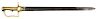PATTERN 1800 BAKER RIFLE SWORD BAYONET 

Designed by Birmingham cutler Henry Osborn, the P1800 sword bayonet for Baker P1800 rifles ...