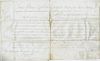 AMERICAN LOYALIST JOHN KING APPOINTED CONDUCTOR OF ROYAL ARTILLERY, 1778 
Ink on vellum, 10 x 16 in., with seal affixed on upper lef...