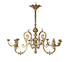 A Regence style gilt bronze chandelier