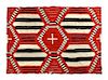 Four Navajo Transitional Period Weavings Largest: 77 x 59 1/2 inches.