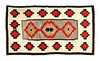 A Group of Three Navajo Rugs First: 83 1/2 x 50 inches