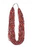 A Southwestern Style Trade Bead Necklace Length 30 inches.