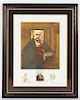 Salvador Dali (1904-1989) Rembrandt Portrait du Peintre pa Lui-Meme (Field CL 74-2E) 