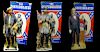 3 BOXED DECANTERS "THE CONFEDERATES"