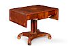A Swedish Neoclassical mahogany sofa table