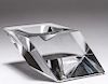Baccarat Modern Crystal Cube Small Bowl Sculpture