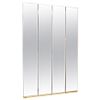 Art Deco Mirrored Panel Folding Screen