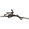 Giacometti Style Brutalist Bronze Sculpture