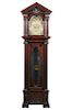 Herschede Mahogany Tall Case Grandfather Clock