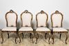 Set, Four 18th/19th C. Venetian Chairs