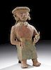 Rare Teotihuacan Polychrome Standing Figure