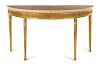 A George III Giltwood Console Table