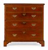 A George III Provincial Oak Chest of Drawers