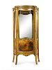 A Louis XV Style Giltwood and Vernis Martin Vitrine