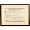 1825 Vellum Land Grant Document Signed by JOHN QUINCY ADAMS as President