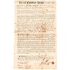 1728 General WILLIAM BRATTLE Signed Land Sale Document as Justice of the Peace