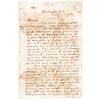 1853 SAMUEL - SAM HOUSTON Retained Copy Autograph Letter Signed of Seven Pages
