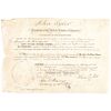 1841 President JOHN TYLER, NAVY OF THE UNITED STATES Appointment