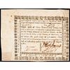 1781 Revolutionary War Virginia $1,000 Currency Note Printed on Thin Rice Paper