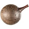 Revolutionary War Museum Quality Leather Covered Wooden Canteen / Powder Flask