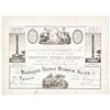 c. 1850 Historic $1 Contribution To Building of The Washington National Monument