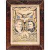 1856 Pres. Campaign James Buchanan + John C. Breckinridge Grand National Banner