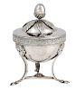 Silver covered sugar bowl - Italy Lombardo-Veneto 1812-1872