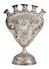 Sterling silver tulip vase - Germany 19th Century, import London 1898