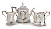 Victorian sterling silver tea service - London 1845, Joseph Angell & Son (Joseph Angell Senior & Junior)