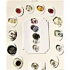 18 S/M/L 1950'S LUCITE BUTTONS IN VARIOUS COLORS
